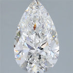 IGI 3.00 Carat Pear Lab Grown Diamond 人工培育鑽石 實驗室人造鑽石
