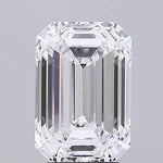 GIA 3.93 Carat Emerald Lab Grown Diamond 人工培育鑽石 實驗室人造鑽石
