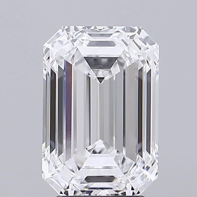GIA 3.93 Carat Emerald Lab Grown Diamond 人工培育鑽石 實驗室人造鑽石