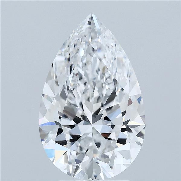 IGI 3.09 Carat Pear Lab Grown Diamond 人工培育鑽石 實驗室人造鑽石