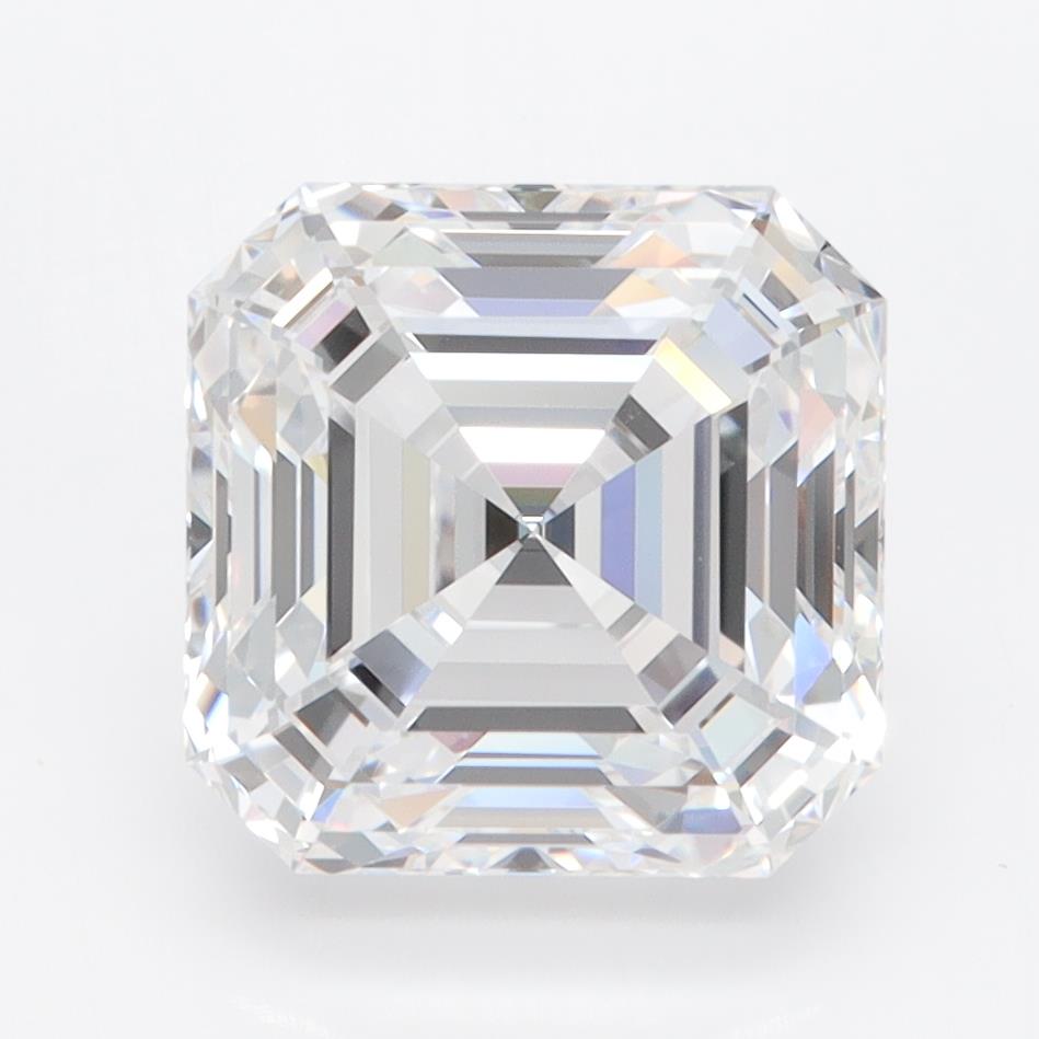GIA 4.00 Carat Asscher Lab Grown Diamond 人工培育鑽石 實驗室人造鑽石