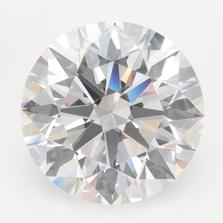 GIA 4.08 Carat Round Brilliant Lab Grown Diamond 人工培育鑽石 實驗室人造鑽石