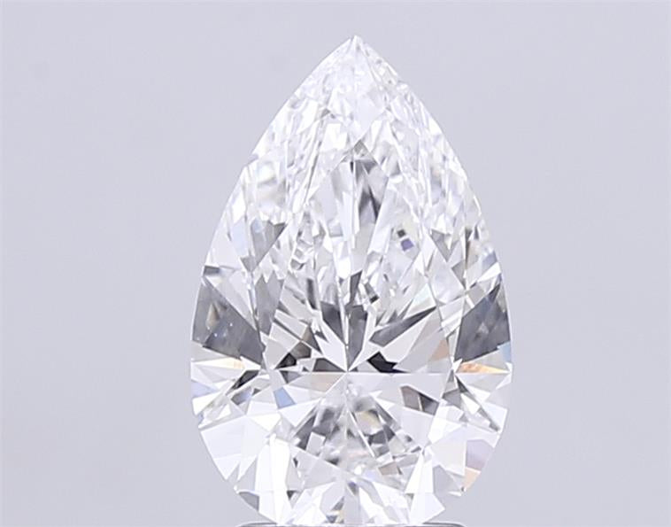 IGI 3.09 Carat Pear Lab Grown Diamond 人工培育鑽石 實驗室人造鑽石
