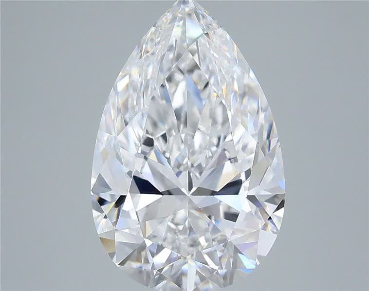 IGI 5.03 Carat Pear Lab Grown Diamond 人工培育鑽石 實驗室人造鑽石