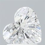IGI 1.34 Carat Heart Lab Grown Diamond