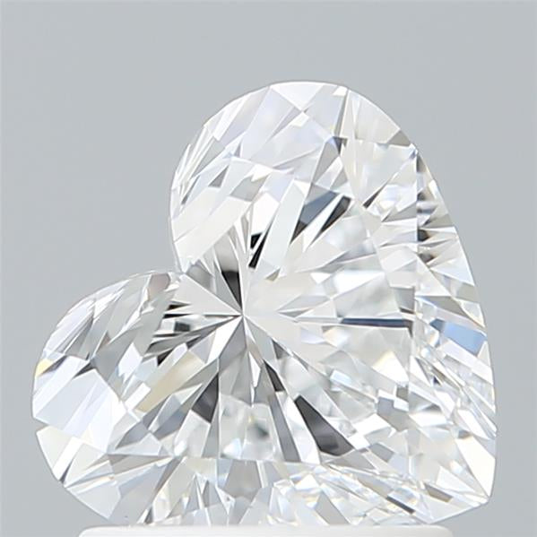 IGI 1.34 Carat Heart Lab Grown Diamond