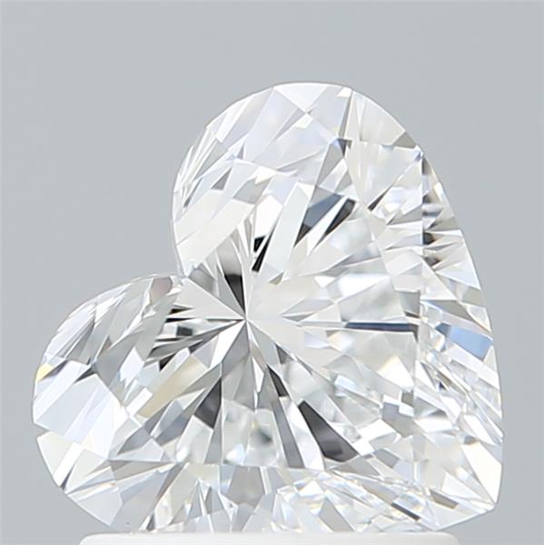 IGI 1.34 Carat Heart Lab Grown Diamond