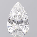 IGI 1.00 Carat Pear Lab Grown Diamond 人工培育鑽石 實驗室人造鑽石