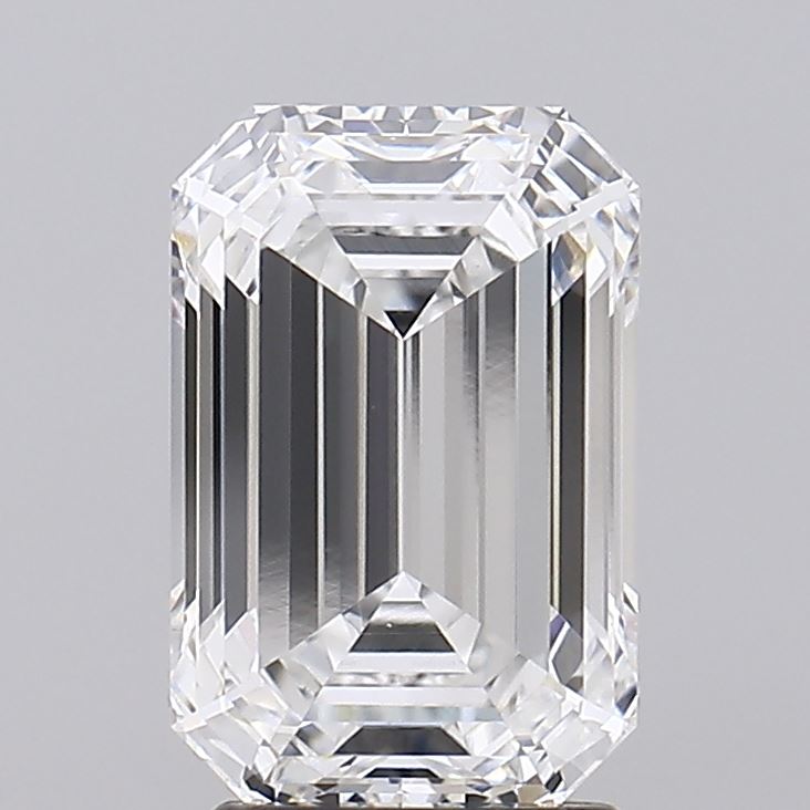 GIA 3.12 Carat Emerald Lab Grown Diamond 人工培育鑽石 實驗室人造鑽石