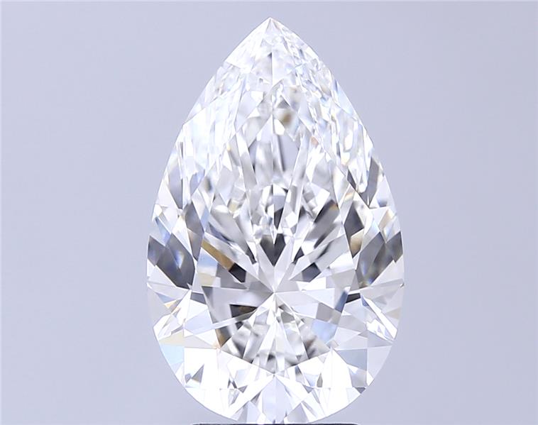 IGI 4.71 Carat Pear Lab Grown Diamond 人工培育鑽石 實驗室人造鑽石