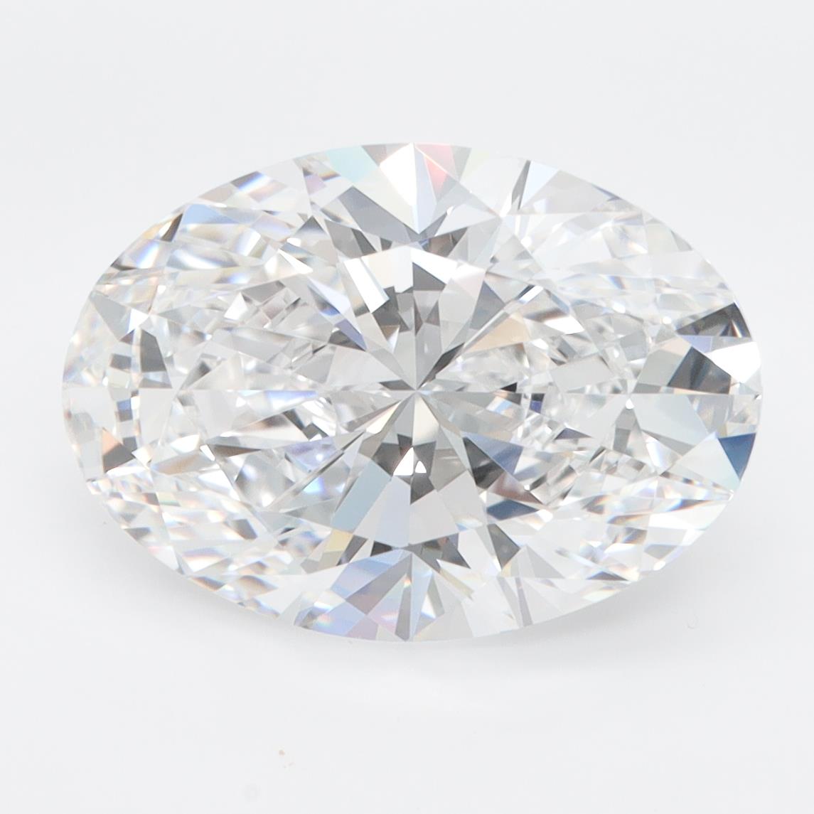 GIA 5.10 Carat Oval Lab Grown Diamond 人工培育鑽石 實驗室人造鑽石