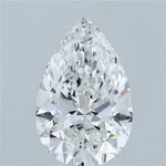 IGI 2.89 Carat Pear Lab Grown Diamond 人工培育鑽石 實驗室人造鑽石