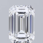 GIA 5.11 Carat Emerald Lab Grown Diamond 人工培育鑽石 實驗室人造鑽石