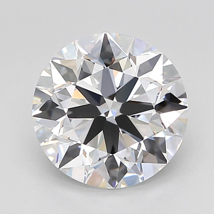 IGI 2.88 Carat Round Brilliant Lab Grown Diamond