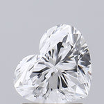 IGI 1.39 Carat Heart Lab Grown Diamond