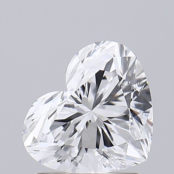 IGI 1.39 Carat Heart Lab Grown Diamond