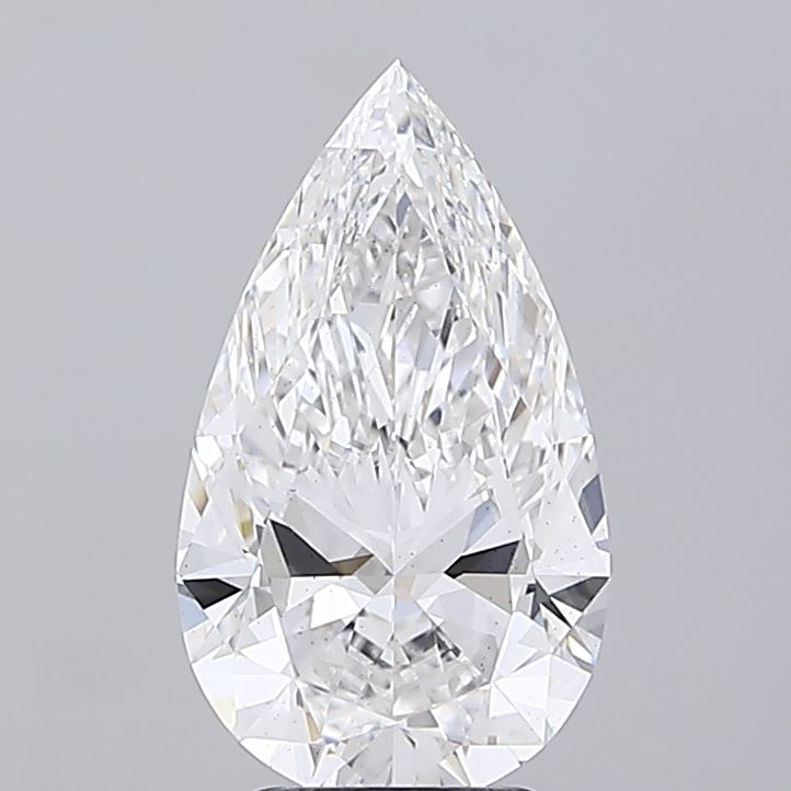 IGI 3.60 Carat Pear Lab Grown Diamond 人工培育鑽石 實驗室人造鑽石