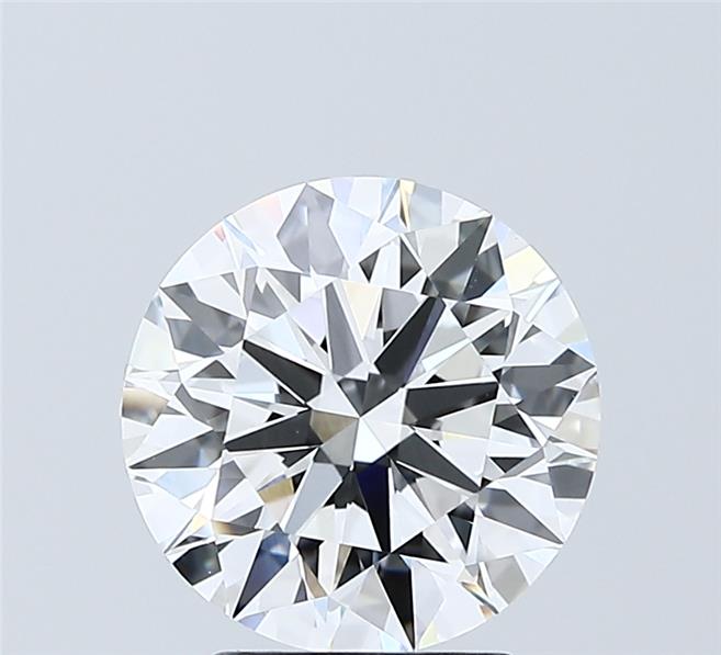 IGI 2.55 Carat Round Brilliant Lab Grown Diamond