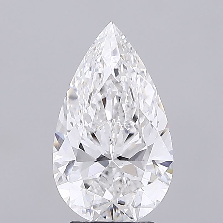 IGI 3.02 Carat Pear Lab Grown Diamond 人工培育鑽石 實驗室人造鑽石