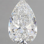IGI 1.58 Carat Pear Lab Grown Diamond 人工培育鑽石 實驗室人造鑽石