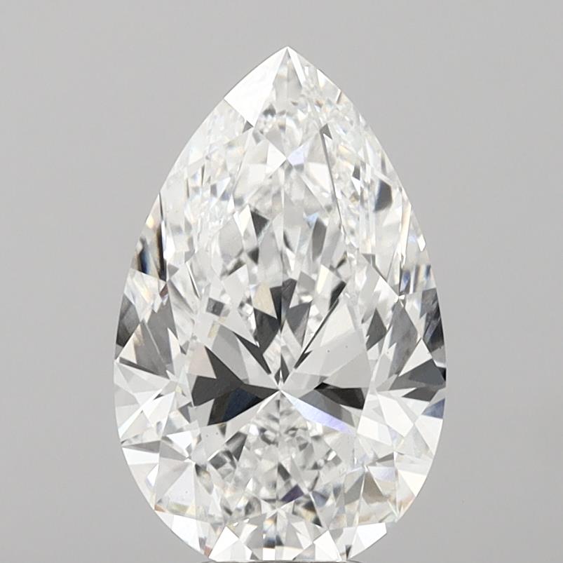 IGI 6.01 Carat Pear Lab Grown Diamond 人工培育鑽石 實驗室人造鑽石