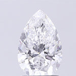 IGI 1.63 Carat Pear Lab Grown Diamond 人工培育鑽石 實驗室人造鑽石