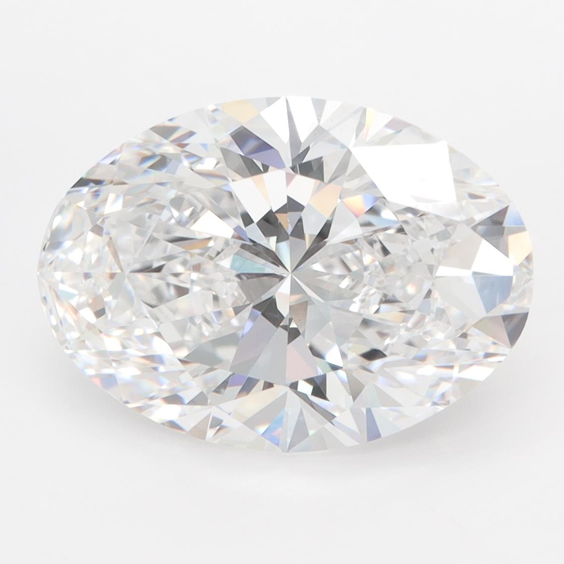GIA 5.01 Carat Oval Lab Grown Diamond 人工培育鑽石 實驗室人造鑽石
