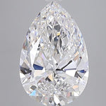 IGI 5.84 Carat Pear Lab Grown Diamond 人工培育鑽石 實驗室人造鑽石