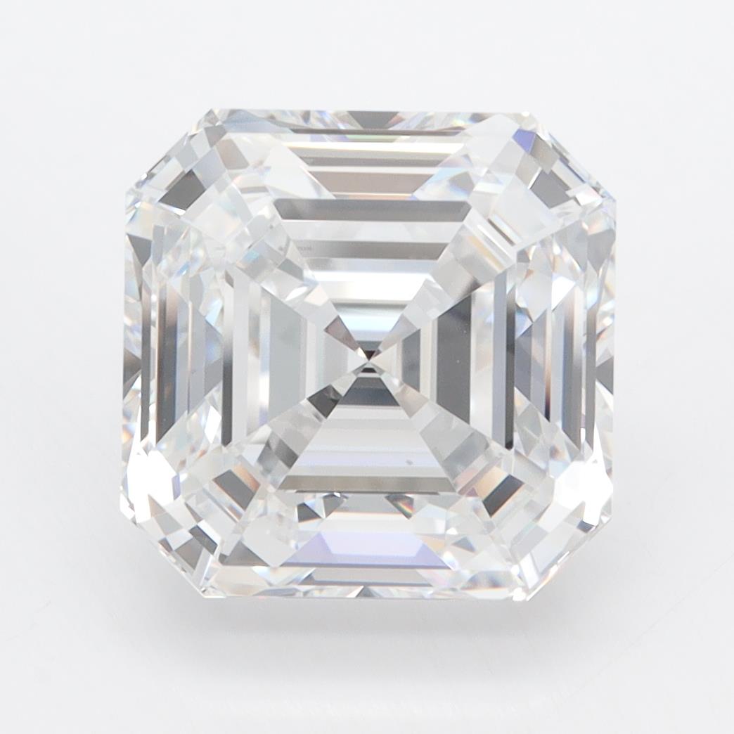 GIA 5.30 Carat Asscher Lab Grown Diamond 人工培育鑽石 實驗室人造鑽石