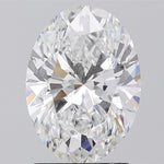 IGI 2.02 Carat Oval Lab Grown Diamond 人工培育鑽石 實驗室人造鑽石