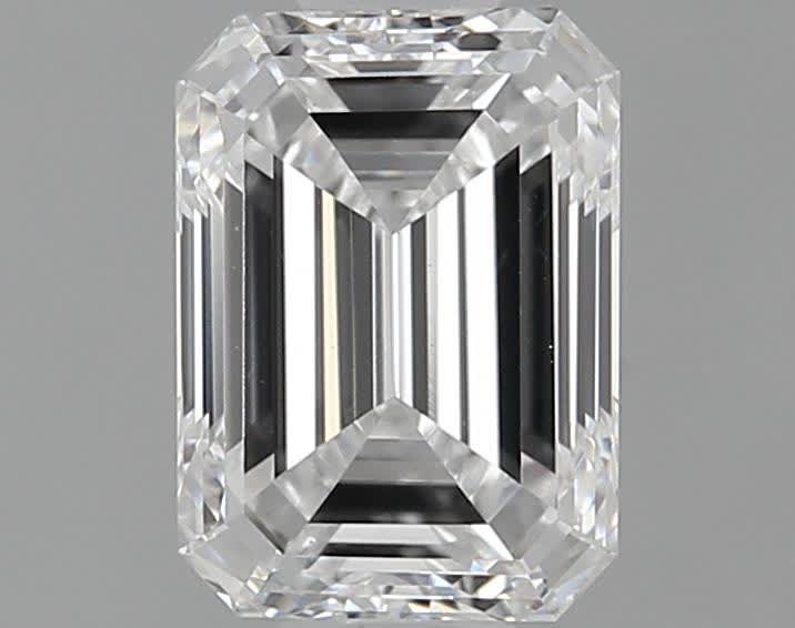 IGI 0.91 Carat Emerald Lab Grown Diamond