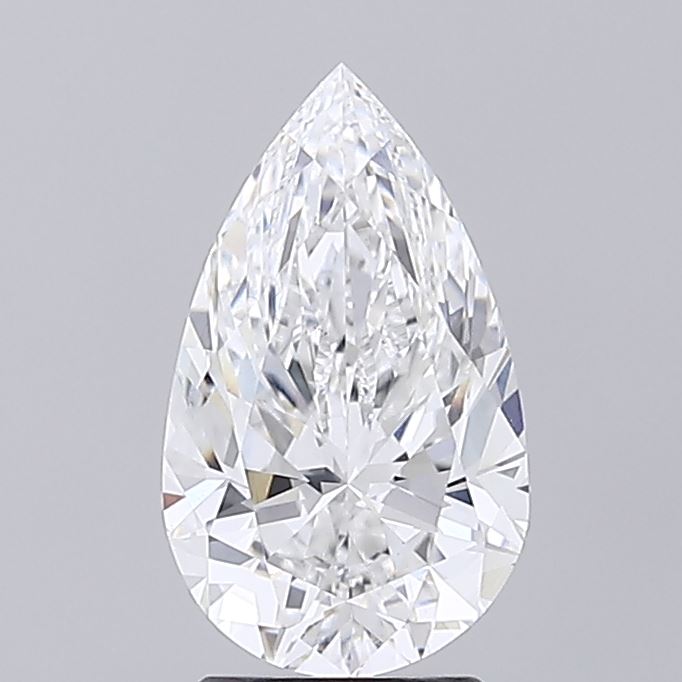 IGI 2.58 Carat Pear Lab Grown Diamond 人工培育鑽石 實驗室人造鑽石