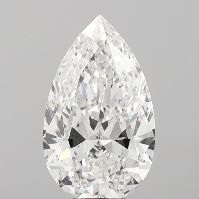 IGI 5.04 Carat Pear Lab Grown Diamond 人工培育鑽石 實驗室人造鑽石