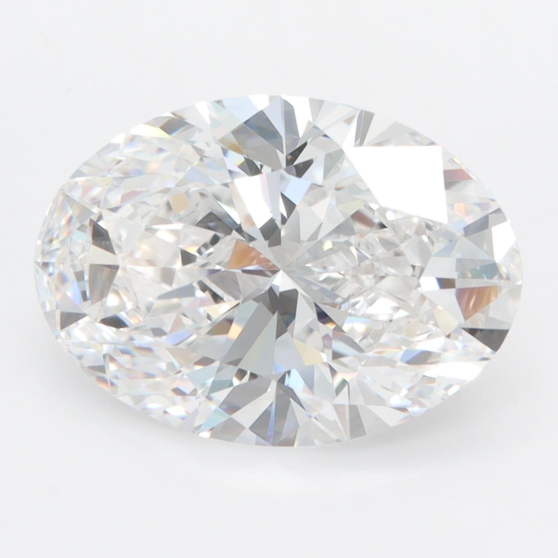 GIA 5.05 Carat Oval Lab Grown Diamond 人工培育鑽石 實驗室人造鑽石