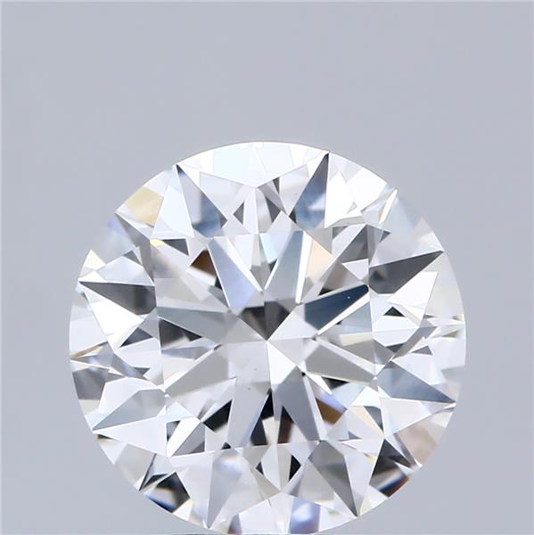 IGI 2.55 Carat Round Brilliant Lab Grown Diamond