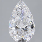 IGI 3.50 Carat Pear Lab Grown Diamond 人工培育鑽石 實驗室人造鑽石