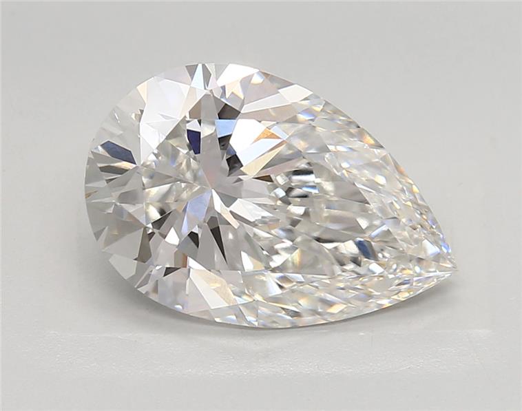 IGI 3.77 Carat Pear Lab Grown Diamond 人工培育鑽石 實驗室人造鑽石