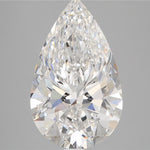IGI 4.06 Carat Pear Lab Grown Diamond 人工培育鑽石 實驗室人造鑽石