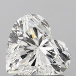 IGI 1.37 Carat Heart Lab Grown Diamond