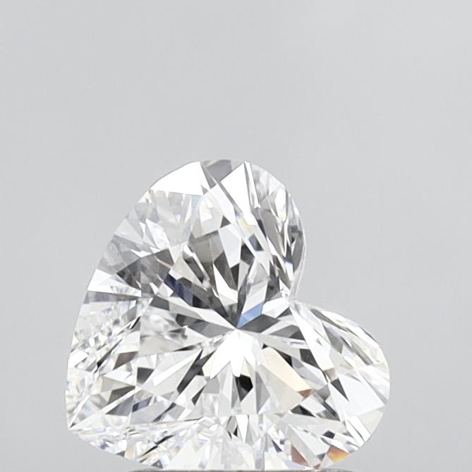 IGI 1.3 Carat Heart Lab Grown Diamond