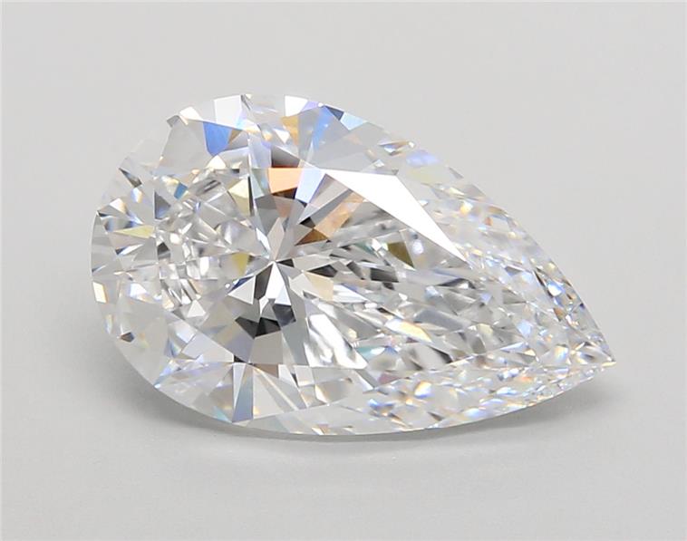 IGI 5.04 Carat Pear Lab Grown Diamond 人工培育鑽石 實驗室人造鑽石