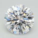 GIA 6.00 Carat Round Brilliant Lab Grown Diamond 人工培育鑽石 實驗室人造鑽石