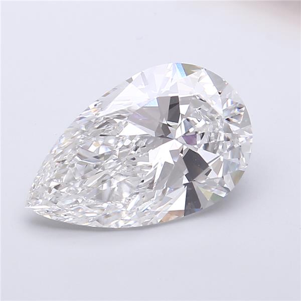 IGI 4.08 Carat Pear Lab Grown Diamond 人工培育鑽石 實驗室人造鑽石