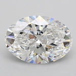 GIA 2.82 Carat Oval Lab Grown Diamond 人工培育鑽石 實驗室人造鑽石