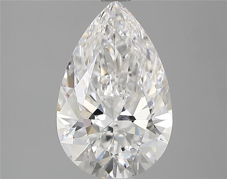 IGI 2.10 Carat Pear Lab Grown Diamond 人工培育鑽石 實驗室人造鑽石