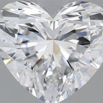 IGI 1.56 Carat Heart Lab Grown Diamond