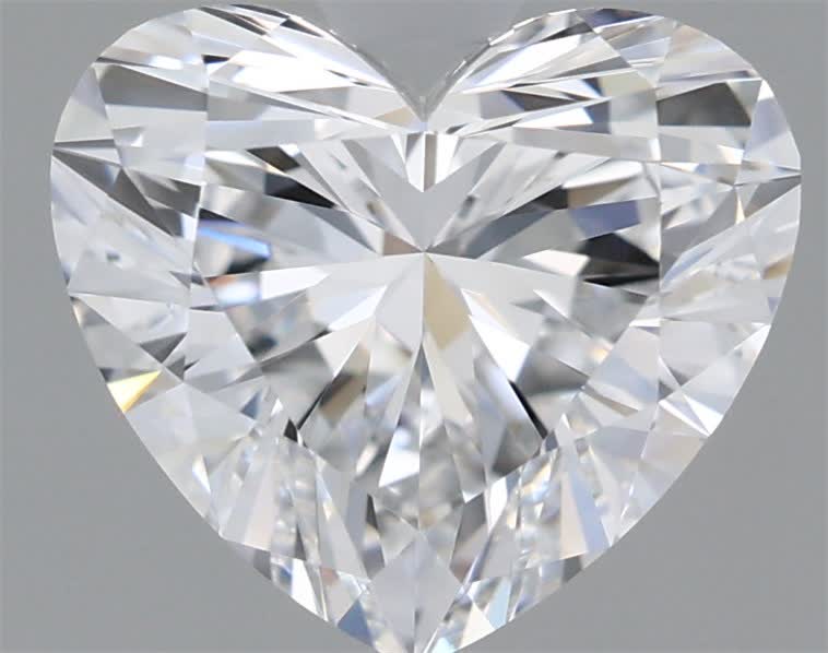 IGI 1.56 Carat Heart Lab Grown Diamond