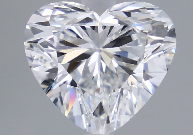IGI 1.33 Carat Heart Lab Grown Diamond