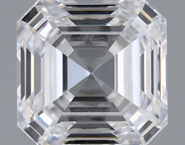 GIA 1.54 Carat Asscher Lab Grown Diamond