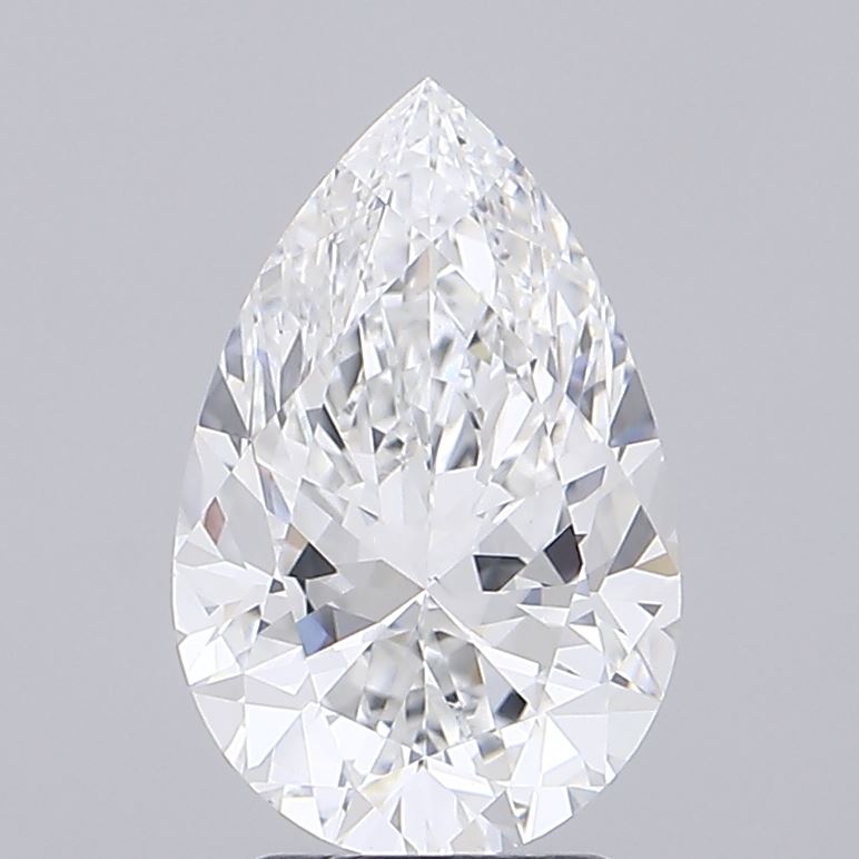 IGI 3.08 Carat Pear Lab Grown Diamond 人工培育鑽石 實驗室人造鑽石